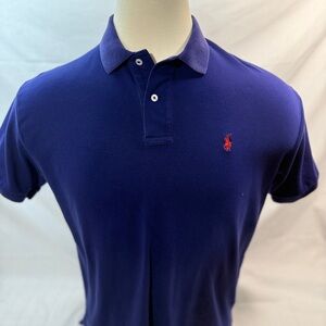 Ralph Lauren Men's Deep Blue Polo Shirt